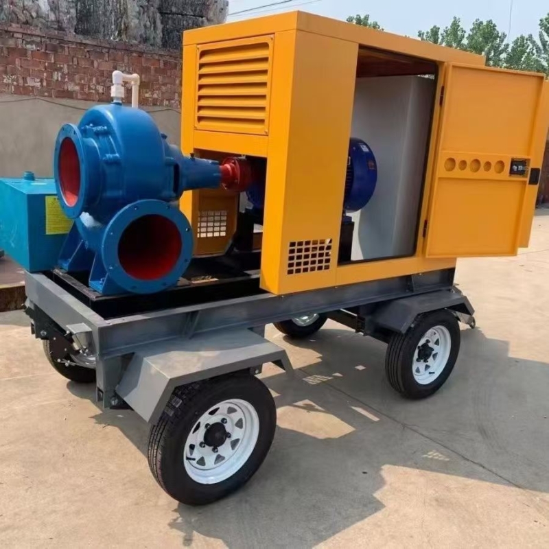 Mobile Pump Truck for Flood Control, Drainage & Irrigation